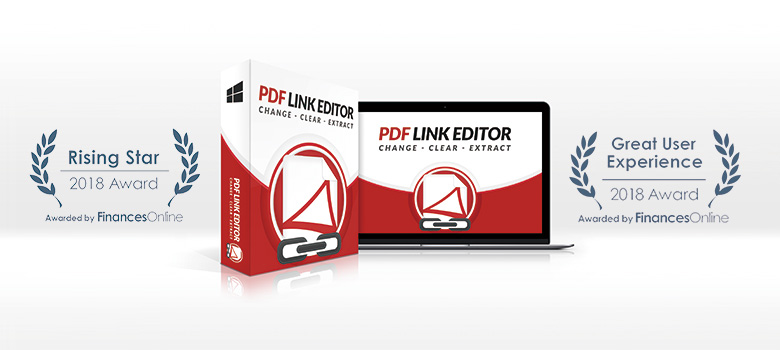 PDF Link Editor gets Rising Start 2018 Award and Great User Experience 2018 Award